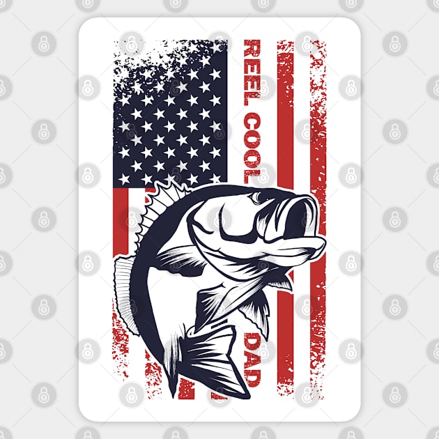 Reel Cool Dad Fishing Sticker by Etopix